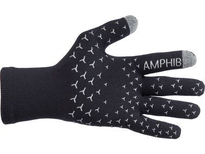 Q36.5 Anfibio Winter Regen Handschuhe schwarz
