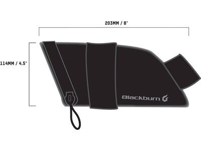 Blackburn Grid Large Seat Bag, black reflective - Bild 4