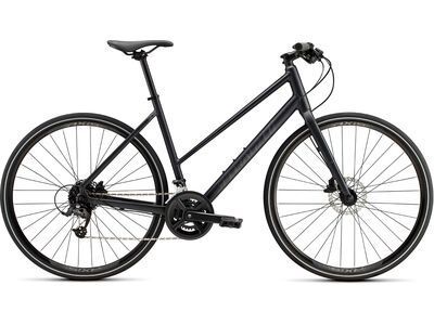 Specialized Sirrus 2.0 Step-Through, satin cast black/gloss black/satin black reflective