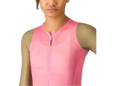 Castelli Corretto W LS Jersey, rosa giro/elmwood - Bild 4