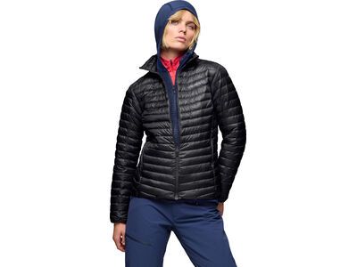 Norrona trollveggen down800 super light Jacket W's, caviar black - Bild 7