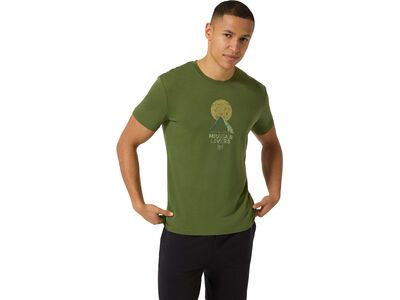 super.natural No Map Tee Herren, chive/various - Bild 3