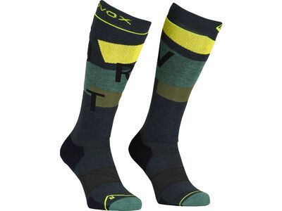 Ortovox Freeride Long Socks Cozy M black steel