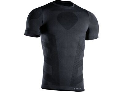 Iron-ic Techno Fleece Short-Sleeve T-Shirt Thermic - Man black