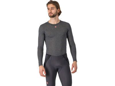 Castelli Flanders 2 High Neck Warmer melange gray