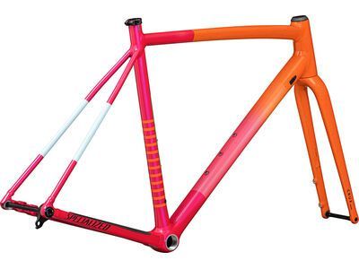 Specialized Crux DSW Frameset, amber glow/vivid pink/met. midnight shadow/speckle - Bild 3