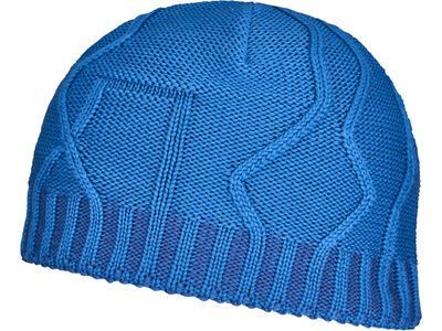 Ortovox Merino Tangram Knit Beanie, mountain blue