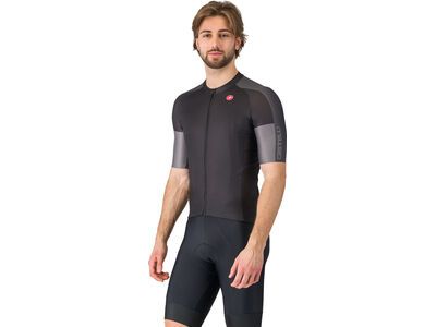 Castelli Entrata 6 Jersey light black/dark gray-smoky gr