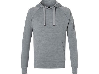 super.natural Favourite Pocket Hoodie Herren, cashmere grey melange - Bild 1