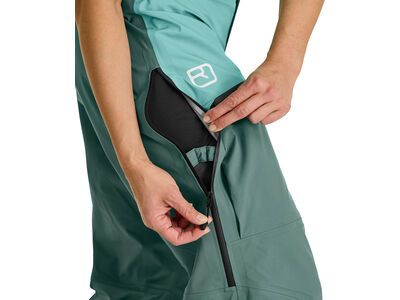 Ortovox 3L Ravine Shell Pants W, arctic grey - Bild 6