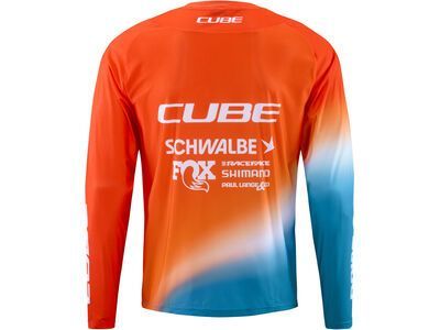 Cube MTB Trikot X Factory Racing langarm, black´n´white - Bild 2