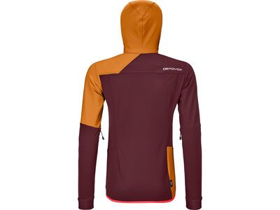 Ortovox Merino Naturtec Light Col Becchei Jacket W, winetasting - Bild 2