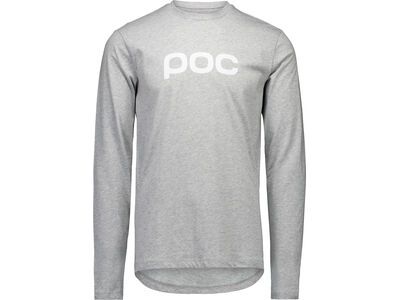 POC L/S Tee, grey melange - Bild 1