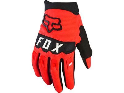 Fox Youth Dirtpaw Glove, flo red
