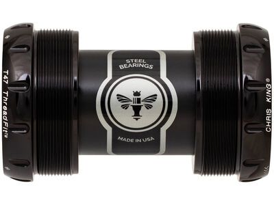 Chris King ThreadFit T47 30x - Edelstahl black