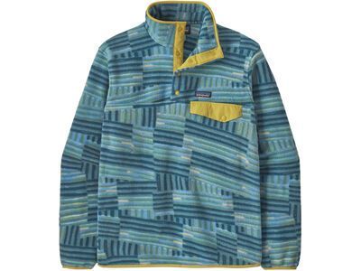 Patagonia Men's Lightweight Synchilla Snap-T Pullover, wetland blue