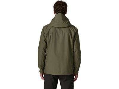 Patagonia Men's Insulated Boulder Fork Rain Jacket, basin green - Bild 4