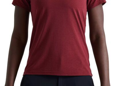 Specialized Wordmark T-Shirt Damen kurzarm, garnet red - Bild 6