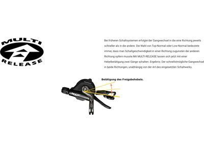 Shimano Deore XT SL-M8100-IR Schalthebel - I-Spec EV / 12-fach / rechts - Bild 3