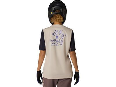 Fox Womens Defend Short Sleeve Jersey Park SE, chalk - Bild 4