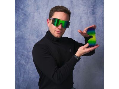 Pit Viper The Originals 2.0 Regular, The Clear / HDPV Polarized Blue-Green - Bild 7