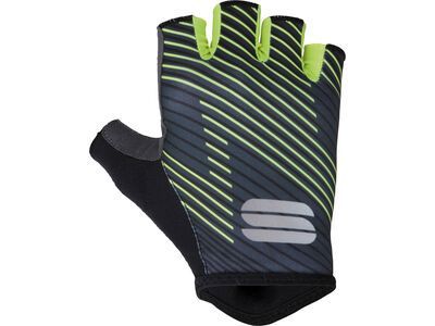 Sportful BodyFit Team Faster Gloves, black/grey/fluo