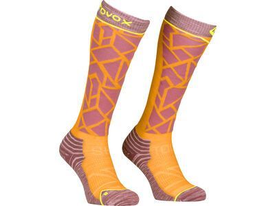 Ortovox Ski Tour Comp Long Socks W, autumn leaves