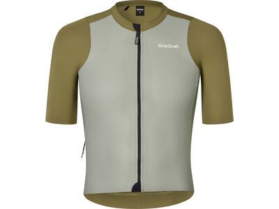 GripGrab PACR Lightweight Short Sleeve Jersey, olive green - Bild 2