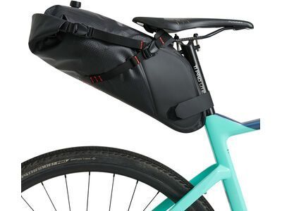 USWE Roll-Top Saddle Bag, black - Bild 6