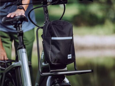 QiO Schultertasche Pocket Bag Tom, schwarz - Bild 4