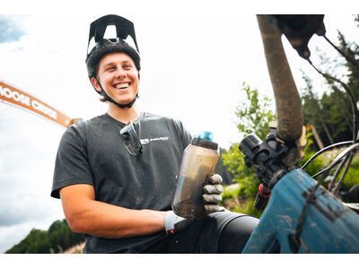 Fidlock Twist Replacement Bottle 750 Antibacterial, transparent black/light green - Bild 3