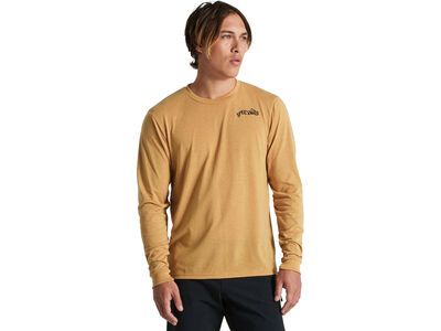 Specialized Warped Long Sleeve Tee harvest gold