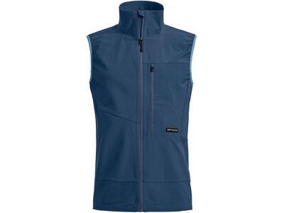Ortovox Venet Softshell Vest M, blue nunatak - Bild 1