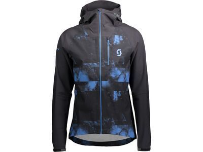 Scott Trail Storm Waterproof Men's Jacket, black/storm blue