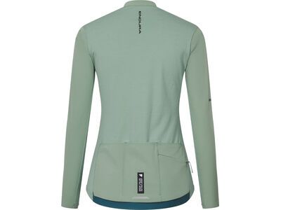 Endura Damen AllTrack Ride Langärmeliges Trikot, sage green - Bild 2