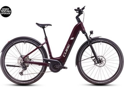 ***2. Wahl*** Cube Nuride Hybrid SLX 800 Allroad Easy Entry amarone´n´lunar