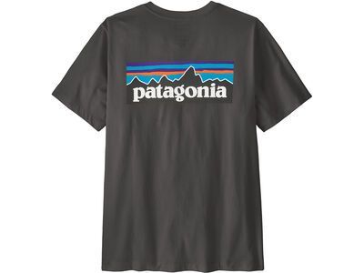 Patagonia Men's P-6 Logo T-Shirt, ink black - Bild 1