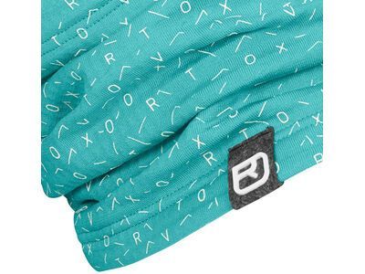 Ortovox Merino Fleece Light Grid Neckwarmer, ice waterfall - Bild 2