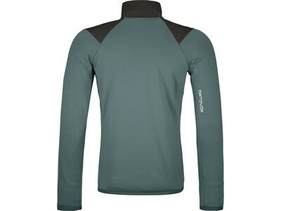 Ortovox Merino Fleece Grid Jacket M, dark arctic grey - Bild 2