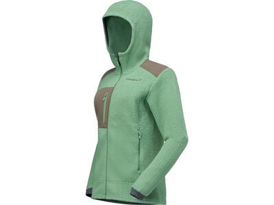 Norrona trollveggen warm3 Zip Hood W's, dark ivy - Bild 3