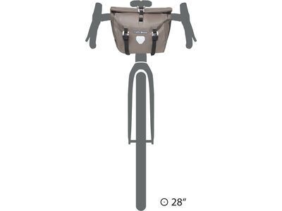 ORTLIEB Handlebar-Pack QR 11 L, dark sand - Bild 8
