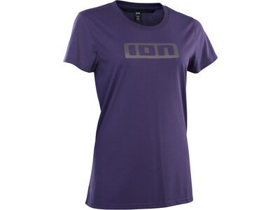 ION MTB Jersey Logo DR Shortsleeve Women, dark-purple