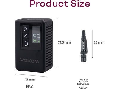 Voxom Elektrische Pumpe EPu2, schwarz - Bild 3