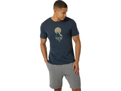 super.natural No Map Tee Herren, blueberry/various - Bild 3