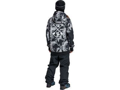 Colourwear Est. 2010 Hoodie, camo grey - Bild 3