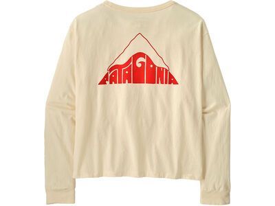 Patagonia Women's Long-Sleeved Driftways Easy Cut Organic T-Shirt, undyed natural