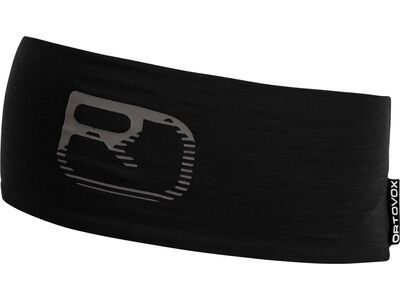Ortovox 120 Merino Cool Tec Logo Headband, black raven - Bild 1