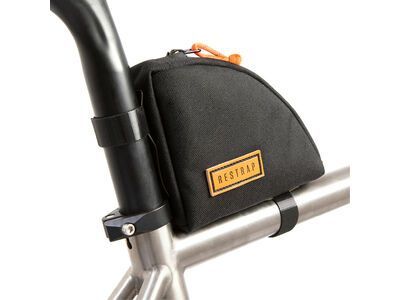 Restrap Rear Top Tube Bag - 0.8 L, black - Bild 4