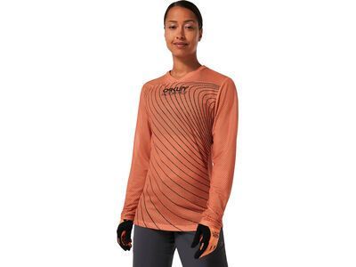 Oakley Wmns Factory Pilot RC LS Jersey, soft orange - Bild 5
