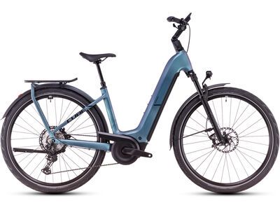 Cube Kathmandu Hybrid SLX 800 Easy Entry, smaragdgrey´n´black